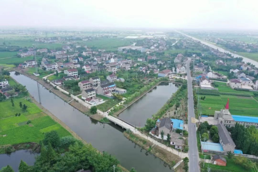 泰州泰興建設(shè)生態(tài)木樁護(hù)岸打造水清岸綠生態(tài)美景