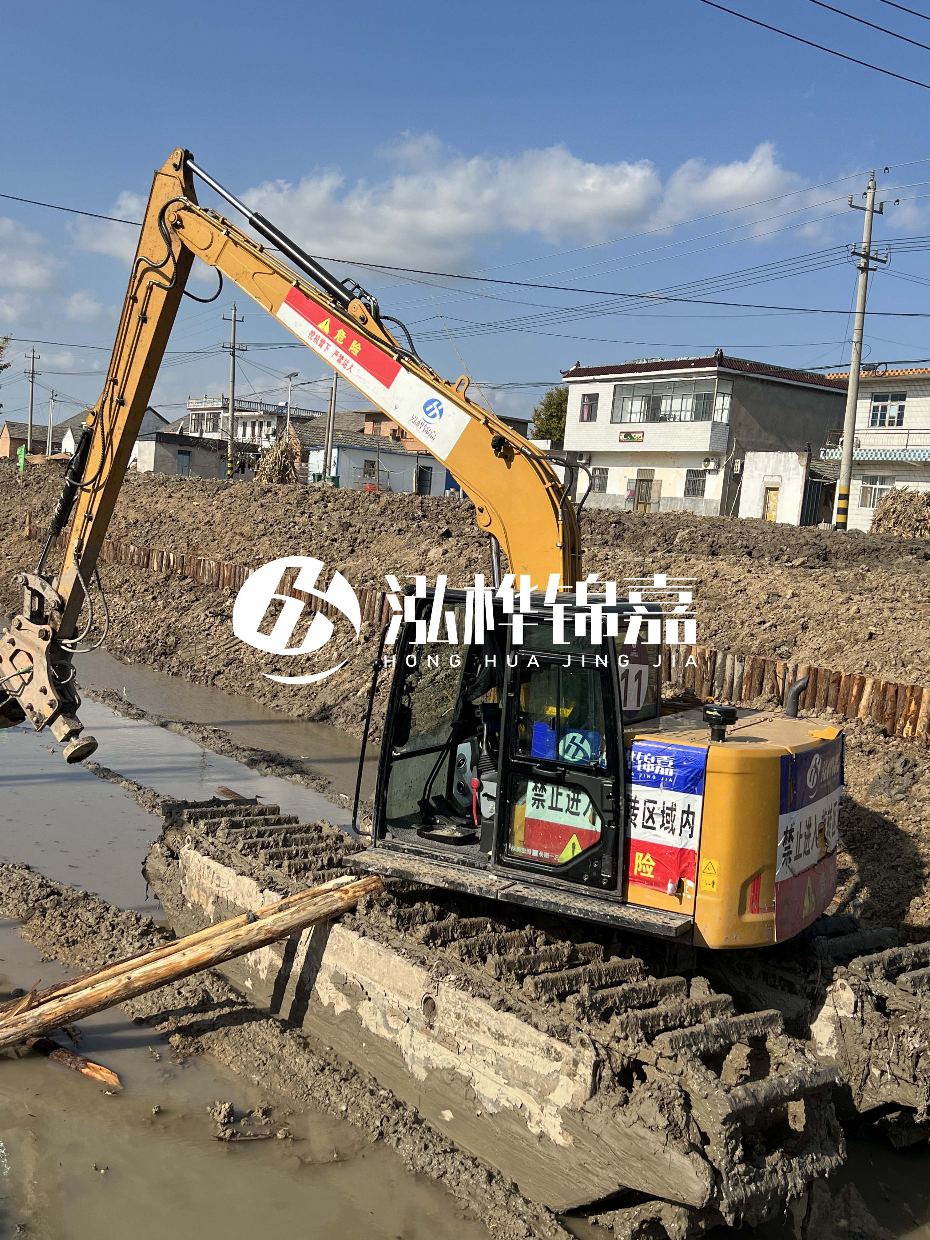 安陽挖機(jī)打木樁專業(yè)施工-河道打木樁的價格受哪些因素影響？